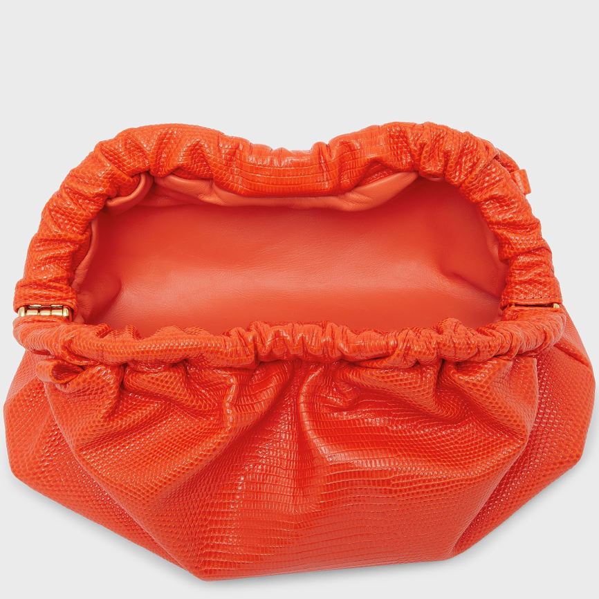 Women's Mansur Gavriel Mini Cloud Clutch Bags Red | AU 5962WS